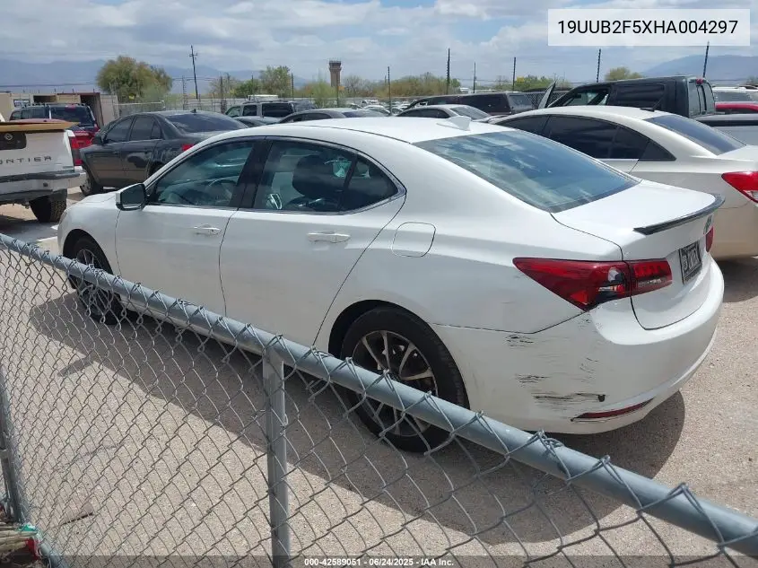 2017 Acura Tlx Technology Package VIN: 19UUB2F5XHA004297 Lot: 42589051