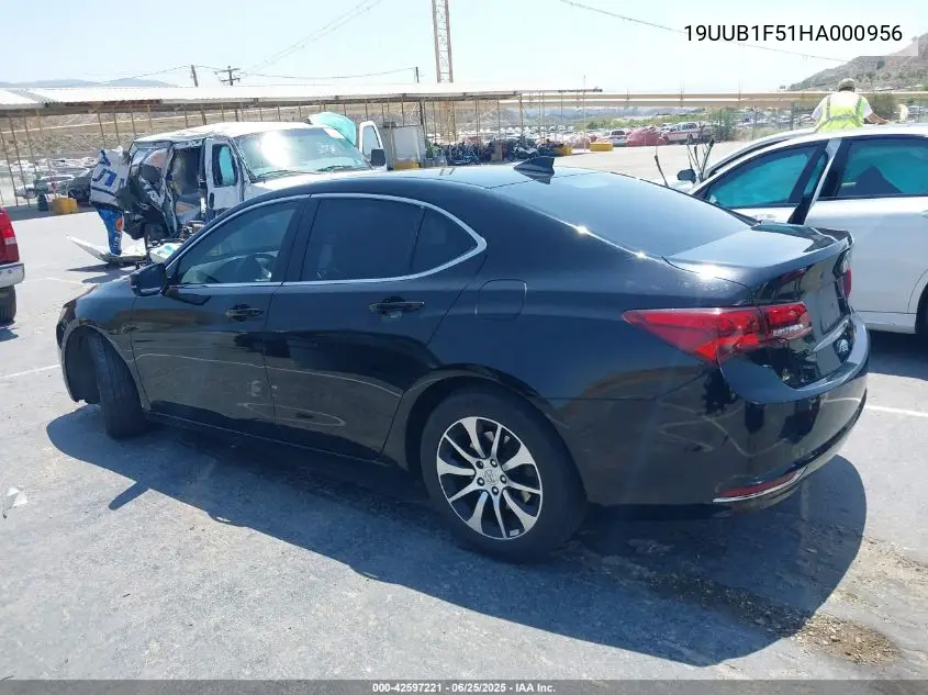 2017 Acura Tlx Technology Package VIN: 19UUB1F51HA000956 Lot: 42597221