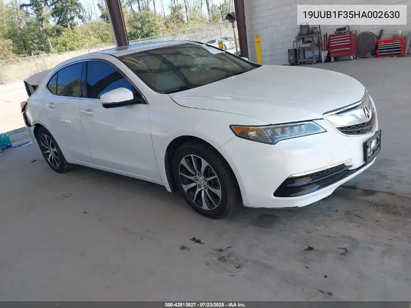 2017 Acura Tlx VIN: 19UUB1F35HA002630 Lot: 42813927