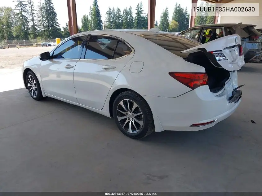 2017 Acura Tlx VIN: 19UUB1F35HA002630 Lot: 42813927