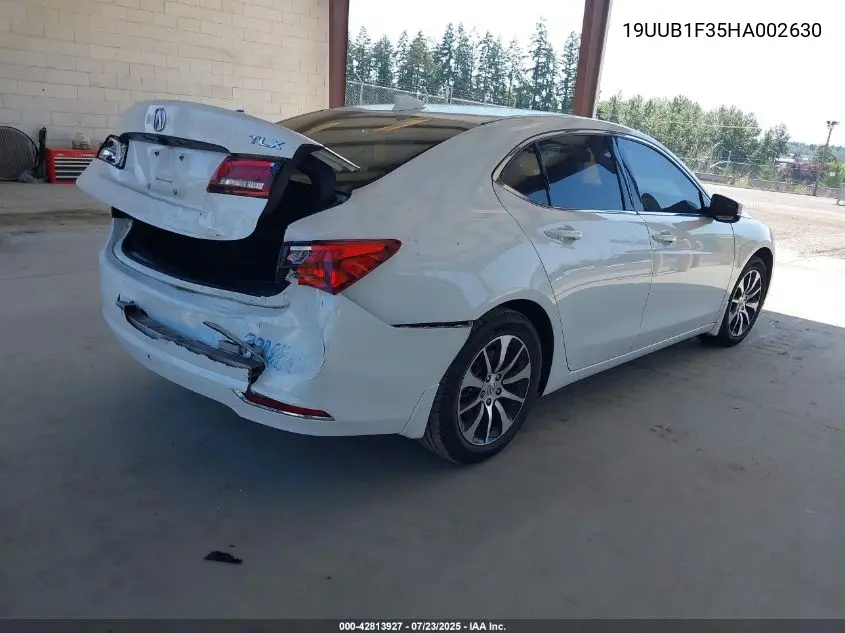 2017 Acura Tlx VIN: 19UUB1F35HA002630 Lot: 42813927
