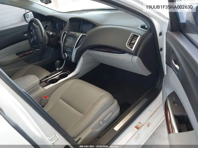 2017 Acura Tlx VIN: 19UUB1F35HA002630 Lot: 42813927