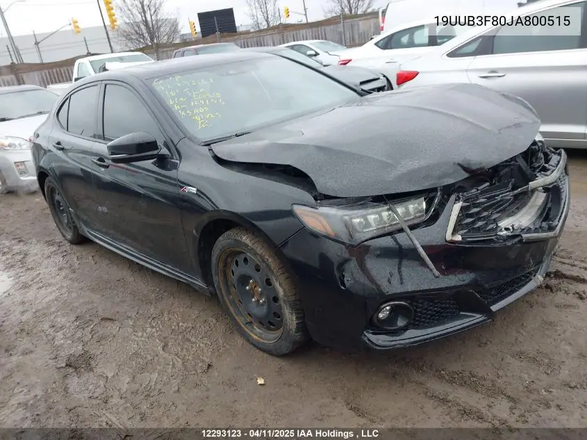 2018 Acura Tlx Elite VIN: 19UUB3F80JA800515 Lot: 12293123