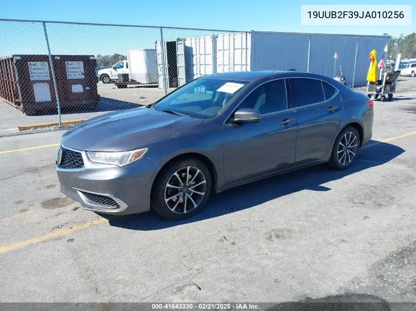 2018 Acura Tlx VIN: 19UUB2F39JA010256 Lot: 41643330