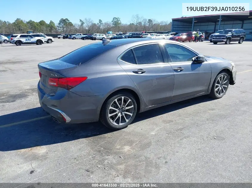 2018 Acura Tlx VIN: 19UUB2F39JA010256 Lot: 41643330
