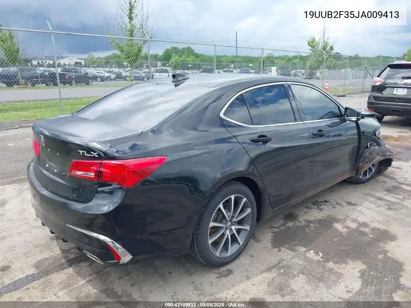 2018 Acura Tlx VIN: 19UUB2F35JA009413 Lot: 42189933