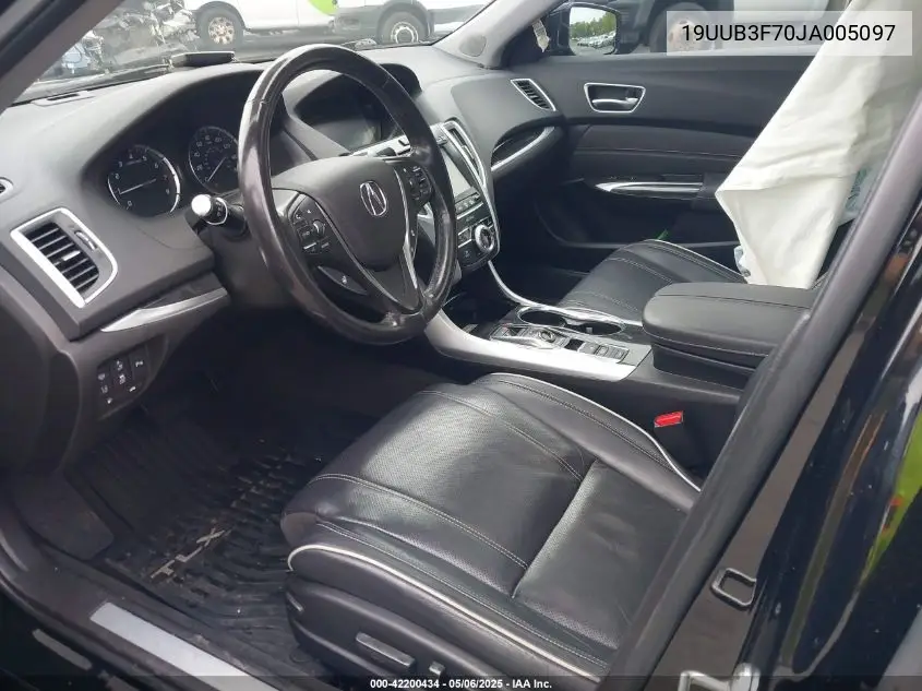 2018 Acura Tlx Advance Pkg VIN: 19UUB3F70JA005097 Lot: 42200434