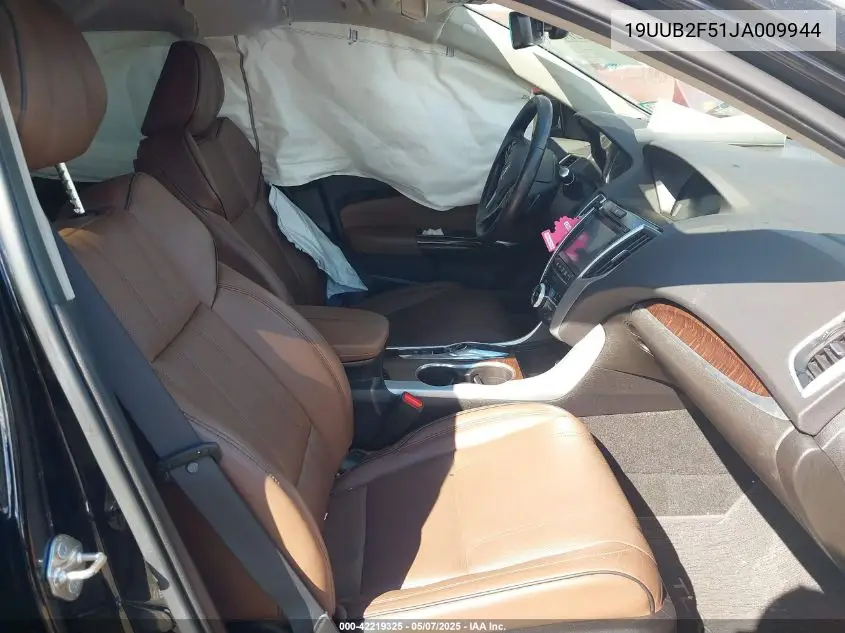 2018 Acura Tlx Tech Pkg VIN: 19UUB2F51JA009944 Lot: 42219325