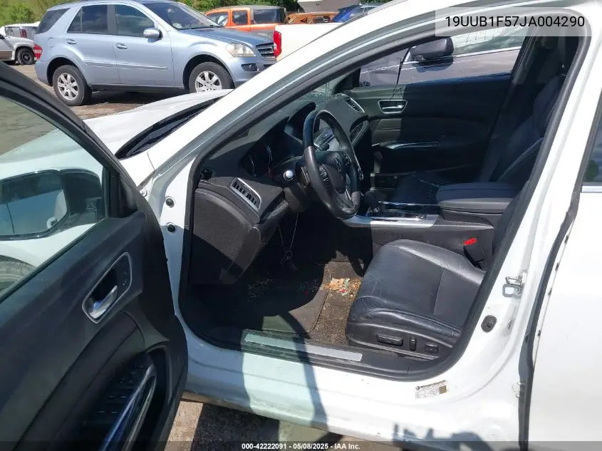 2018 Acura Tlx Tech Pkg VIN: 19UUB1F57JA004290 Lot: 42222091