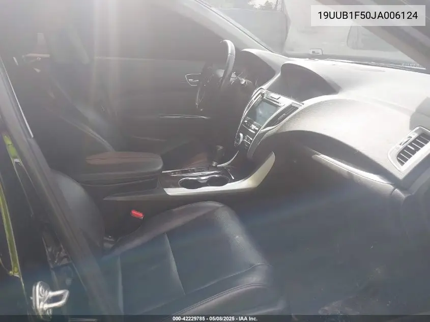 2018 Acura Tlx Tech Pkg VIN: 19UUB1F50JA006124 Lot: 42229785