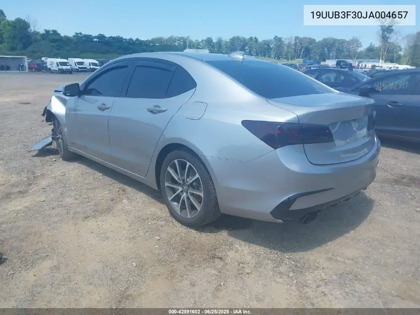 2018 Acura Tlx VIN: 19UUB3F30JA004657 Lot: 42591602