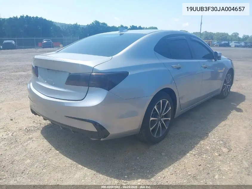 2018 Acura Tlx VIN: 19UUB3F30JA004657 Lot: 42591602