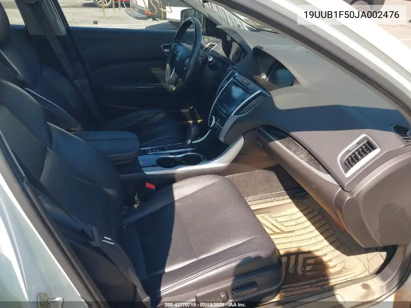 2018 Acura Tlx Tech Pkg VIN: 19UUB1F50JA002476 Lot: 42770719