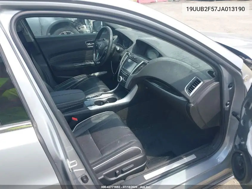 2018 Acura Tlx Tech Pkg VIN: 19UUB2F57JA013190 Lot: 42771692