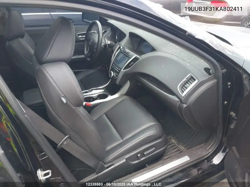 2019 Acura Tlx VIN: 19UUB3F31KA802411 Lot: 12335583X