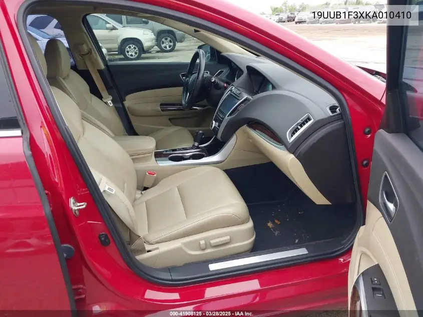 2019 Acura Tlx Standard VIN: 19UUB1F3XKA010410 Lot: 41908125