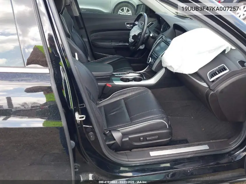 2019 Acura Tlx Tech Pkg VIN: 19UUB3F47KA007257 Lot: 41914663