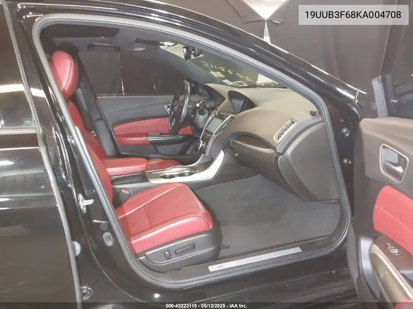 2019 Acura Tlx Tech A-Spec Pkgs VIN: 19UUB3F68KA004708 Lot: 42223115
