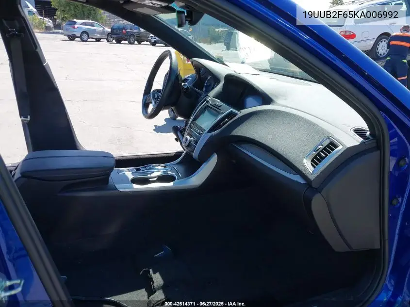 2019 Acura Tlx Tech A-Spec Pkgs VIN: 19UUB2F65KA006992 Lot: 42614371