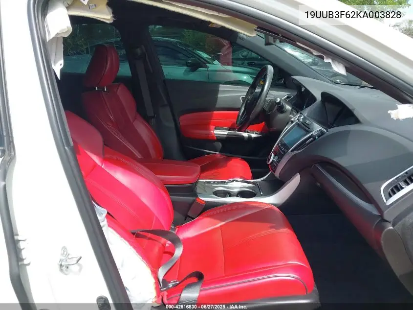 2019 Acura Tlx VIN: 19UUB3F62KA003828 Lot: 42616830