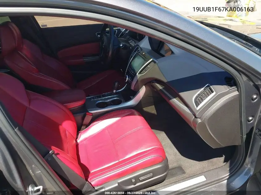 2019 Acura Tlx Tech A-Spec Pkgs VIN: 19UUB1F67KA006163 Lot: 42618858