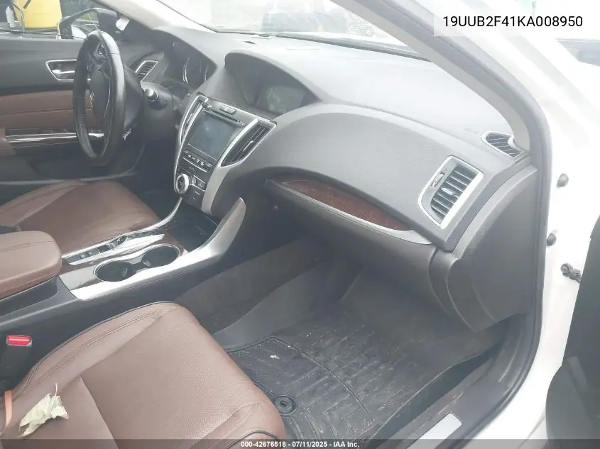 2019 Acura Tlx Tech Pkg VIN: 19UUB2F41KA008950 Lot: 42676518