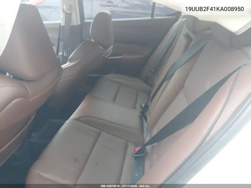 2019 Acura Tlx Tech Pkg VIN: 19UUB2F41KA008950 Lot: 42676518