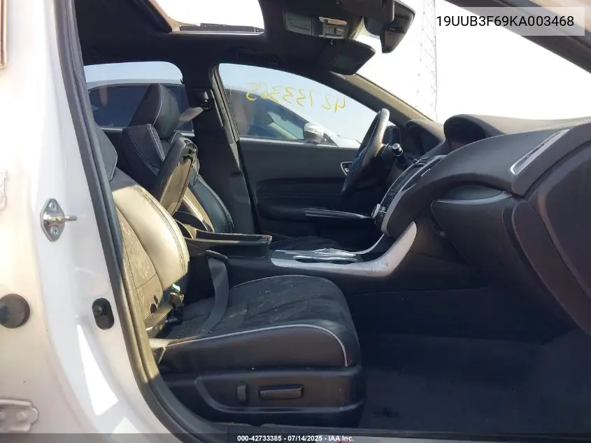 2019 Acura Tlx Tech A-Spec Pkgs VIN: 19UUB3F69KA003468 Lot: 42733385