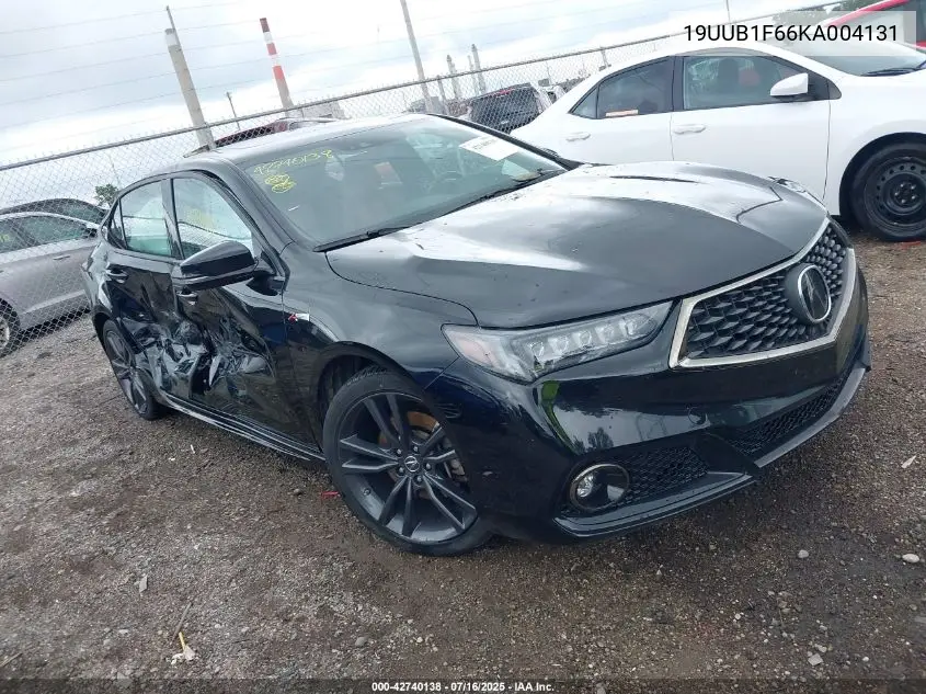 2019 Acura Tlx Tech A-Spec Pkgs VIN: 19UUB1F66KA004131 Lot: 42740138