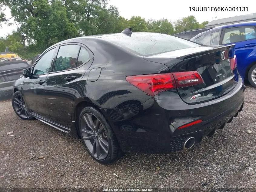 2019 Acura Tlx Tech A-Spec Pkgs VIN: 19UUB1F66KA004131 Lot: 42740138