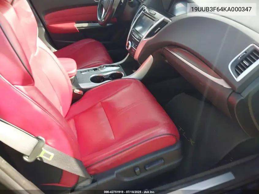 2019 Acura Tlx Tech A-Spec Pkgs VIN: 19UUB3F64KA000347 Lot: 42751919