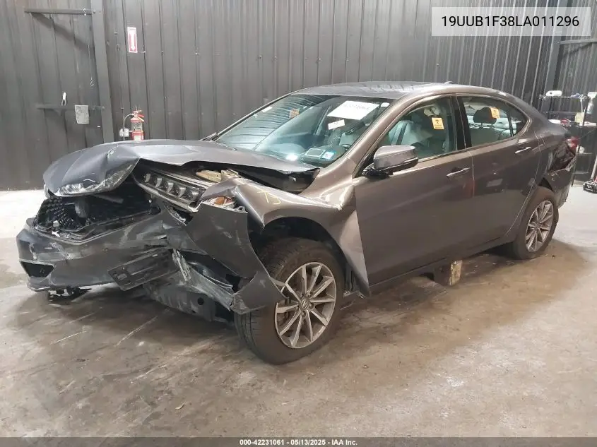 2020 Acura Tlx Standard VIN: 19UUB1F38LA011296 Lot: 42231061