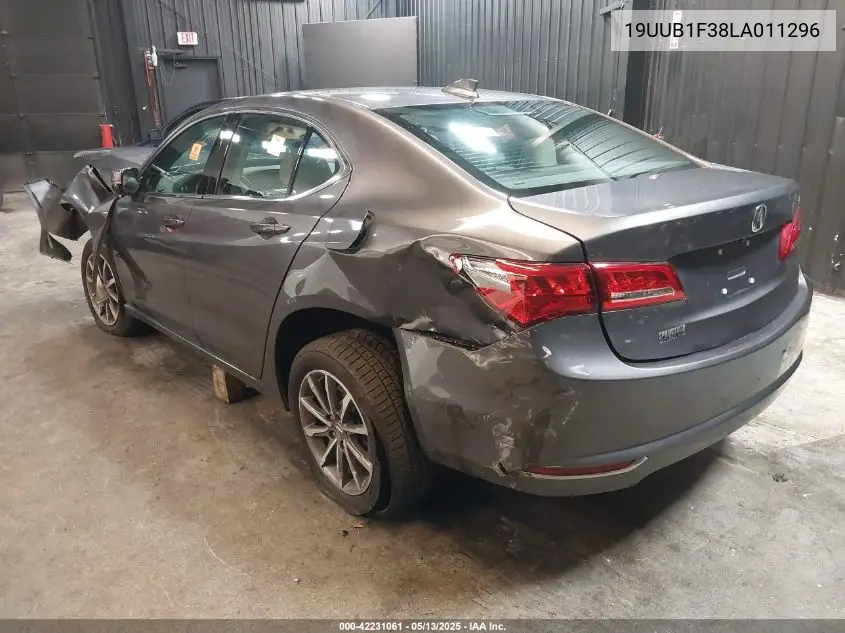 2020 Acura Tlx Standard VIN: 19UUB1F38LA011296 Lot: 42231061