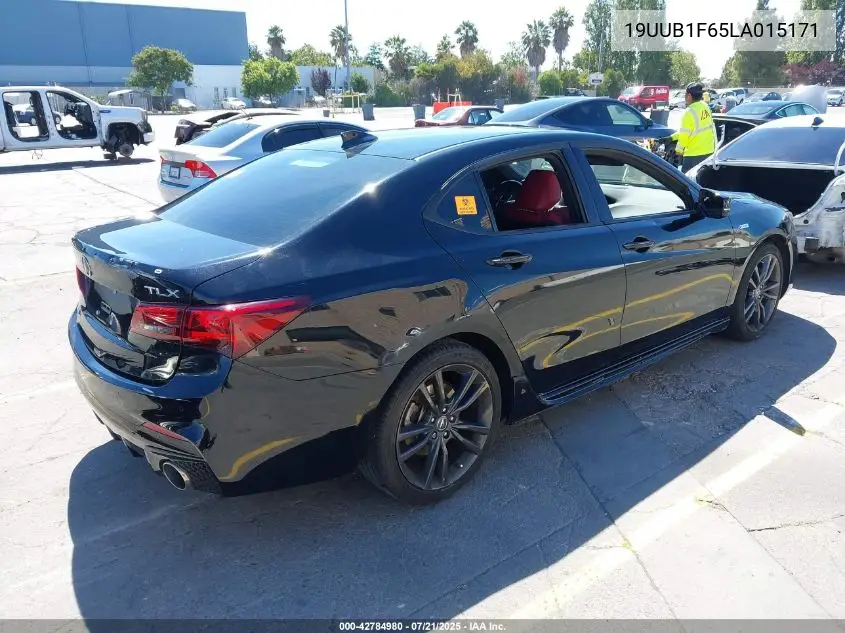 2020 Acura Tlx A-Spec/A-Spec W/Red Leather VIN: 19UUB1F65LA015171 Lot: 42784980