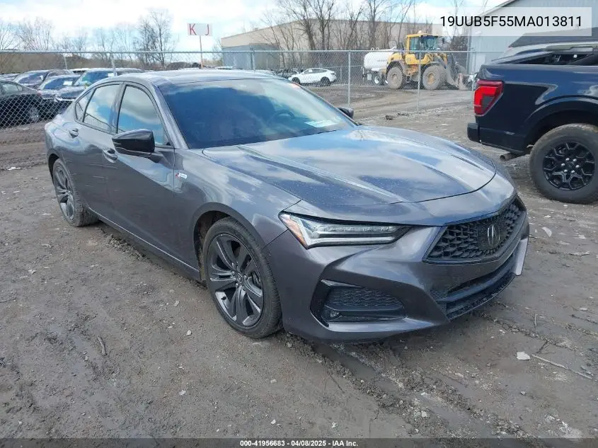 2021 Acura Tlx A-Spec Package VIN: 19UUB5F55MA013811 Lot: 41956683