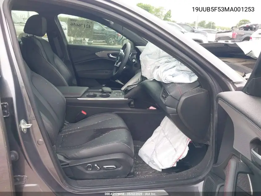 2021 Acura Tlx A-Spec Package VIN: 19UUB5F53MA001253 Lot: 42176656