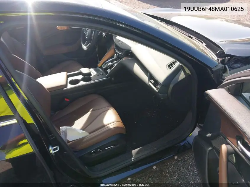 2021 Acura Tlx Technology Package VIN: 19UUB6F48MA010625 Lot: 42235510