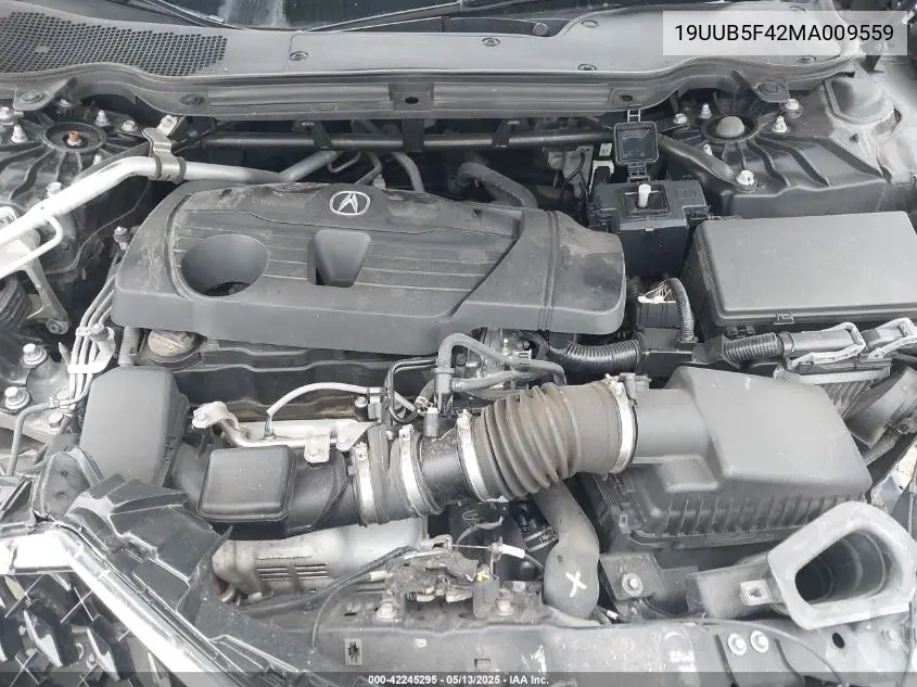 2021 Acura Tlx Technology Package VIN: 19UUB5F42MA009559 Lot: 42245295