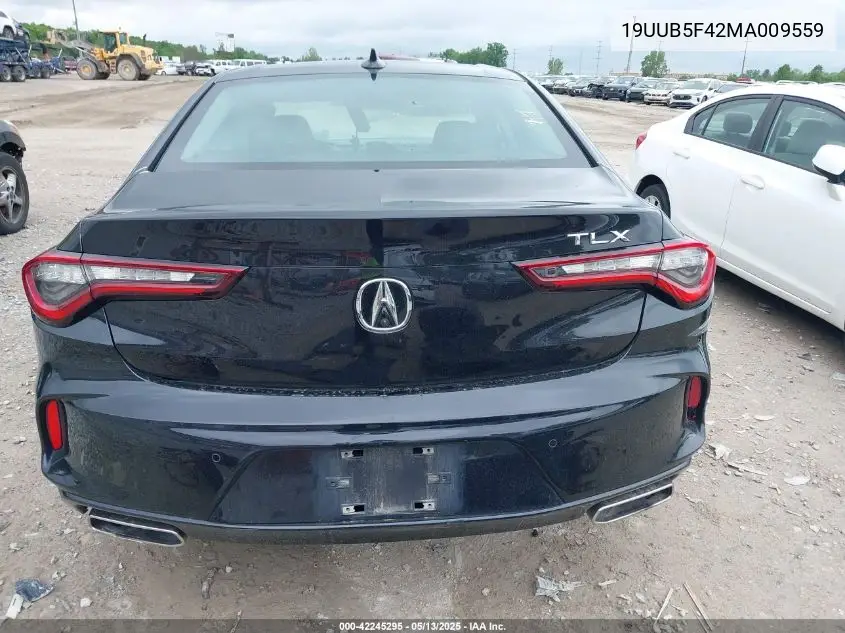 2021 Acura Tlx Technology Package VIN: 19UUB5F42MA009559 Lot: 42245295