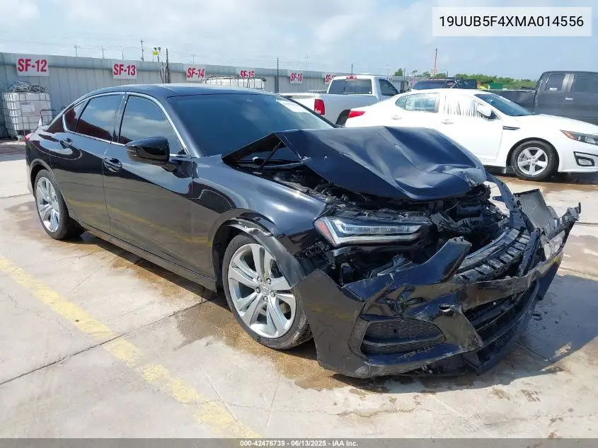 2021 Acura Tlx Technology Package VIN: 19UUB5F4XMA014556 Lot: 42476739