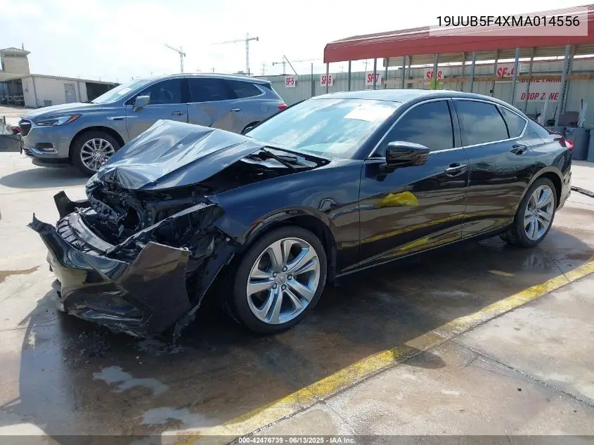 2021 Acura Tlx Technology Package VIN: 19UUB5F4XMA014556 Lot: 42476739