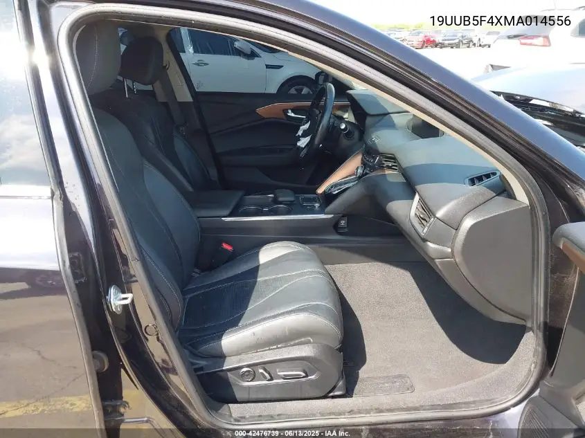 2021 Acura Tlx Technology Package VIN: 19UUB5F4XMA014556 Lot: 42476739