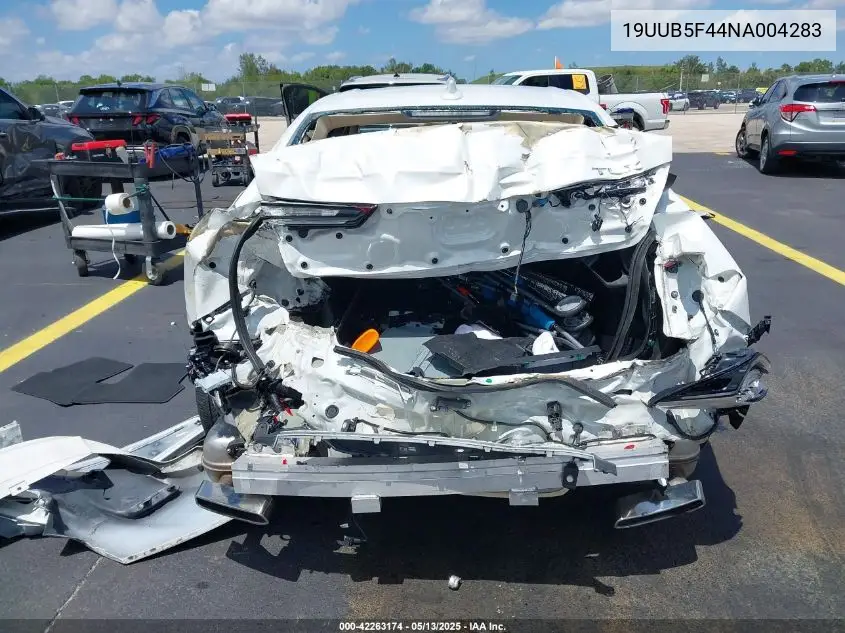 2022 Acura Tlx Technology Package VIN: 19UUB5F44NA004283 Lot: 42263174