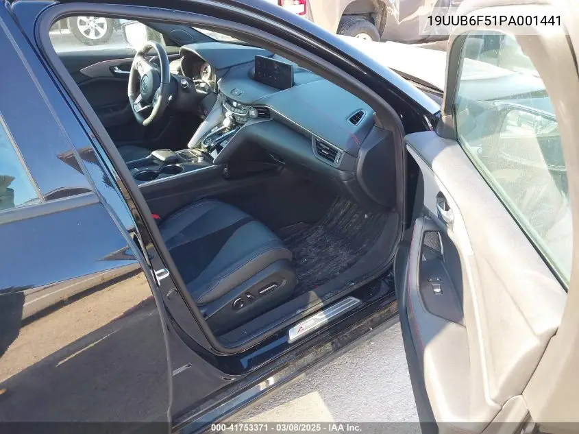 2023 Acura Tlx A-Spec Package VIN: 19UUB6F51PA001441 Lot: 41753371