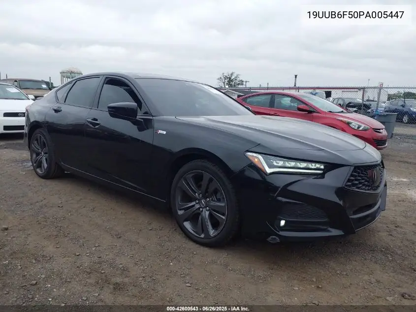 2023 Acura Tlx A-Spec Package VIN: 19UUB6F50PA005447 Lot: 42600543