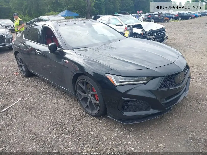 2023 Acura Tlx Type S - Hp Wheel And Tire VIN: 19UUB7F94PA001975 Lot: 42625874