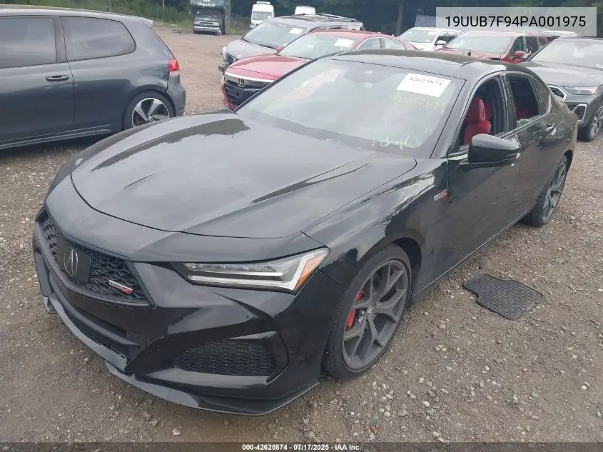 2023 Acura Tlx Type S - Hp Wheel And Tire VIN: 19UUB7F94PA001975 Lot: 42625874