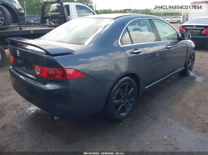 2004 Acura Tsx VIN: JH4CL96854C017854 Lot: 42192383