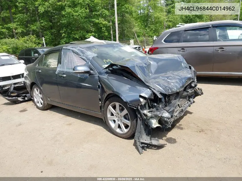 2004 Acura Tsx VIN: JH4CL96844C014962 Lot: 42200930