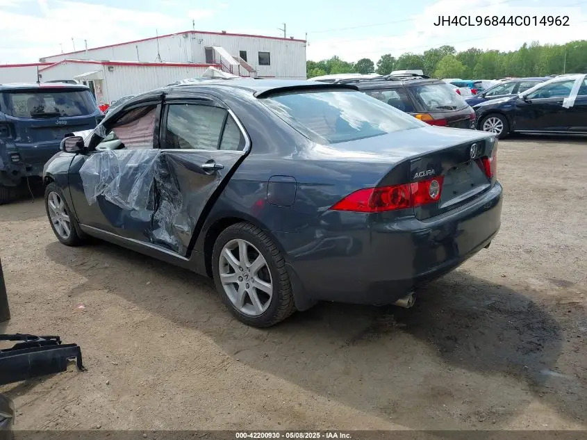 2004 Acura Tsx VIN: JH4CL96844C014962 Lot: 42200930